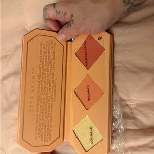 ATHR Beauty Rose Gold Makeup Palette + Bonus Mini